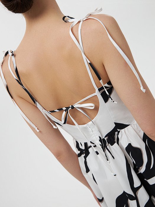 Платье-миди из хлопка: фото №5