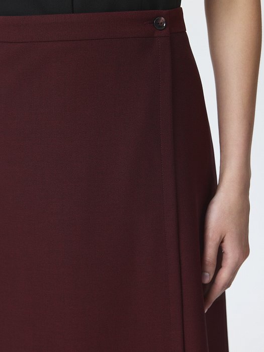 Асимметричная юбка на запах: фото №4