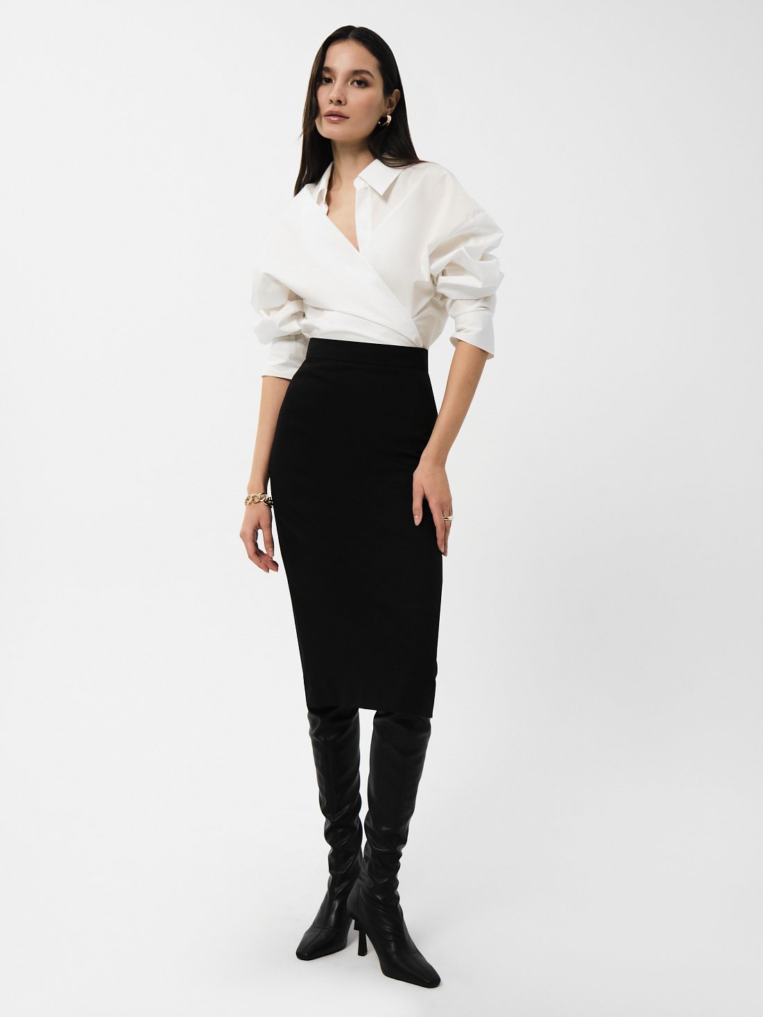 Прямая юбка-карандаш: фото №1