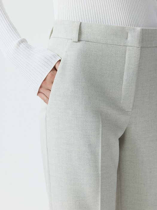 Брюки зауженного кроя: фото №3