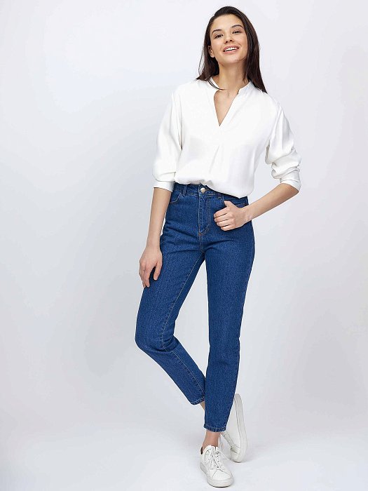 Свободная блуза из вискозы: фото №3