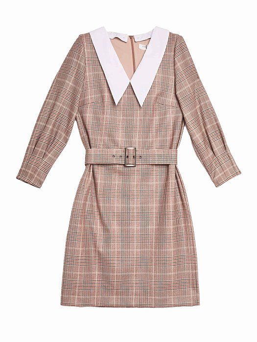 Платье со съемным воротником : фото №6