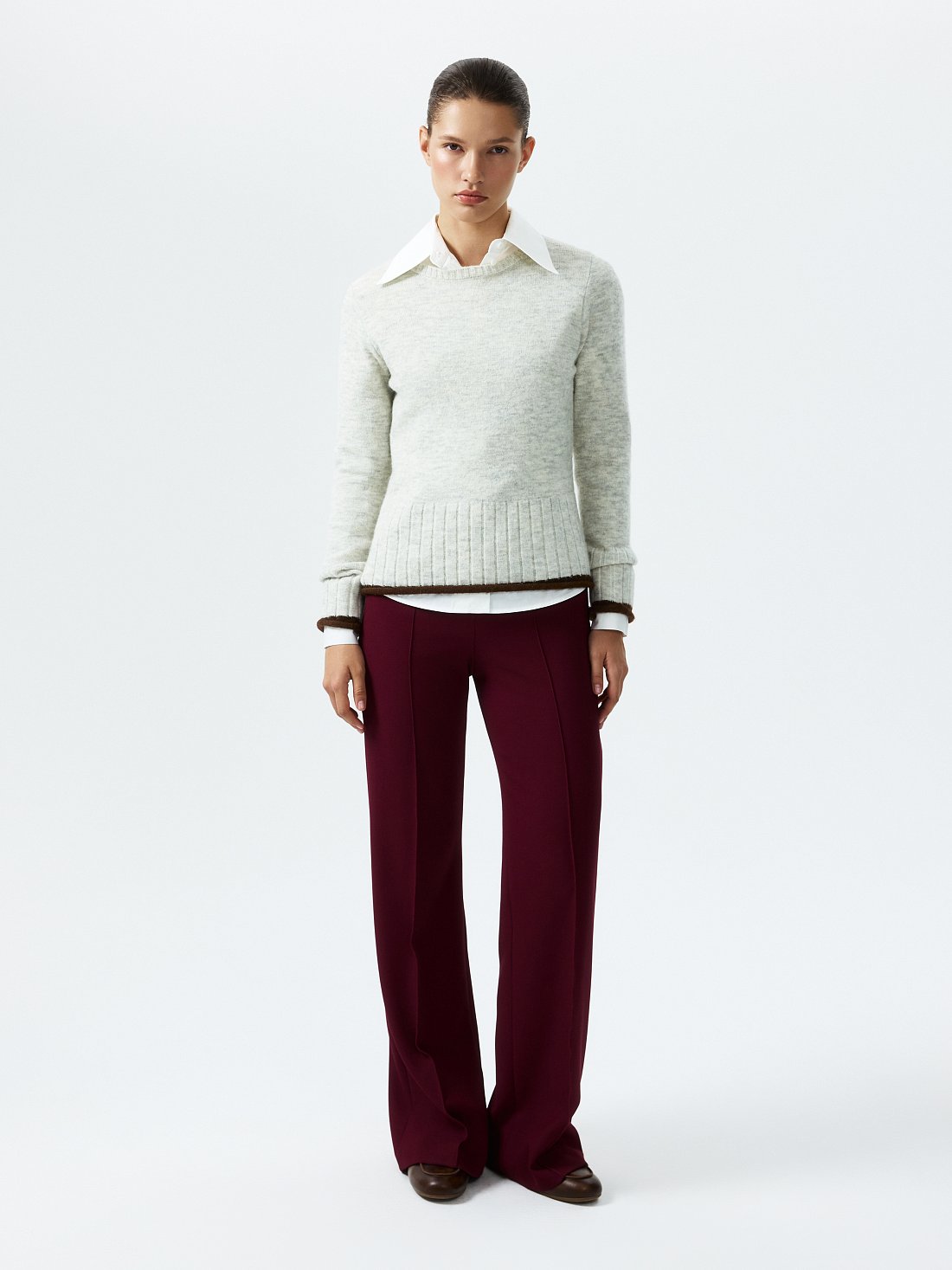 Костюмные брюки со стрелками: фото №1