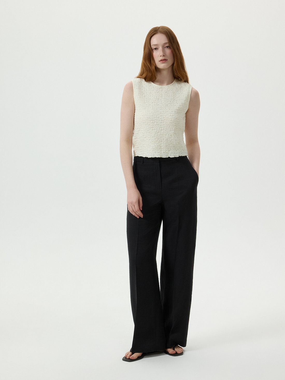 Брюки из конопляной ткани: фото №1