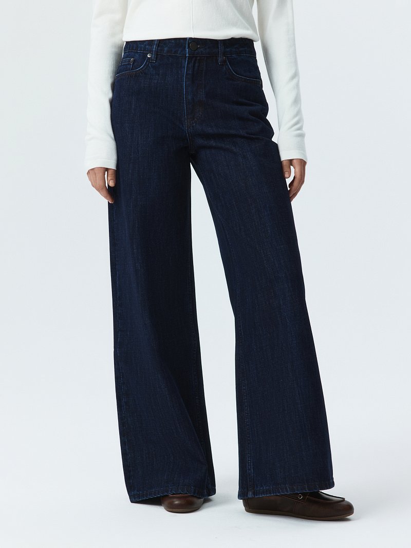 Джинсы широкого кроя