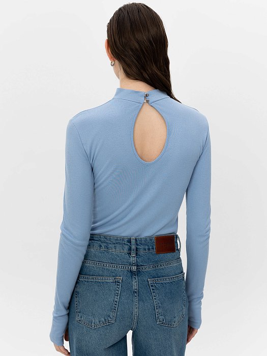 Лонгслив с отверстиями для пальцев: фото №5