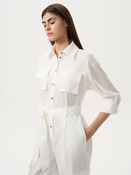 Комбинезон-карго из хлопка: фото №2