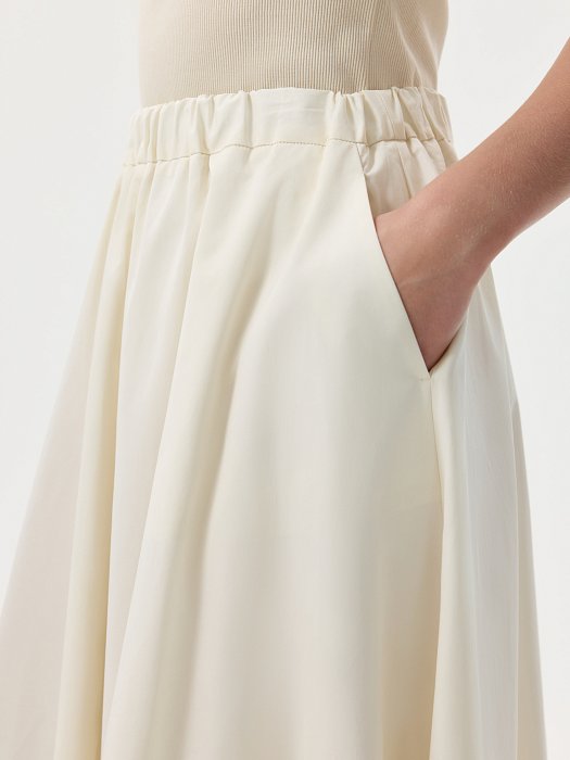 Расклешенная юбка из хлопка: фото №4