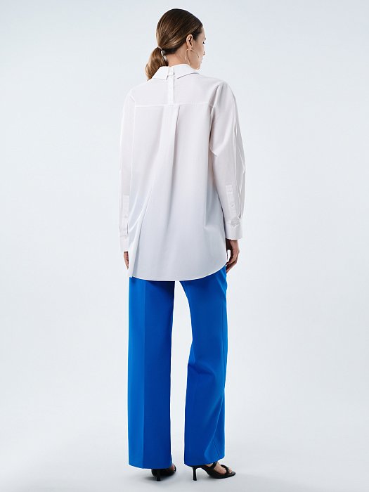 Рубашка с декоративной кокеткой: фото №5