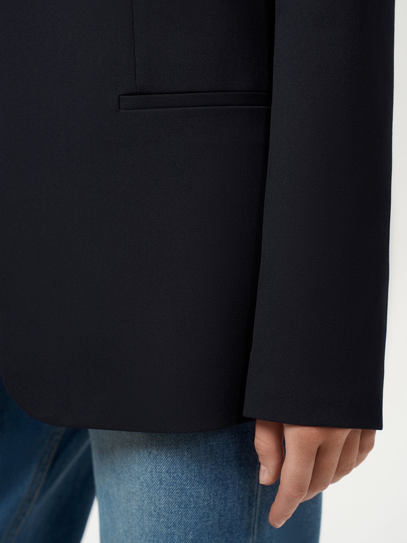 Жакет без застежки