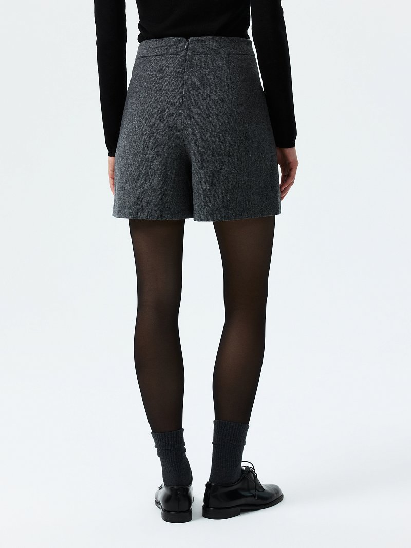 Шорты из твида