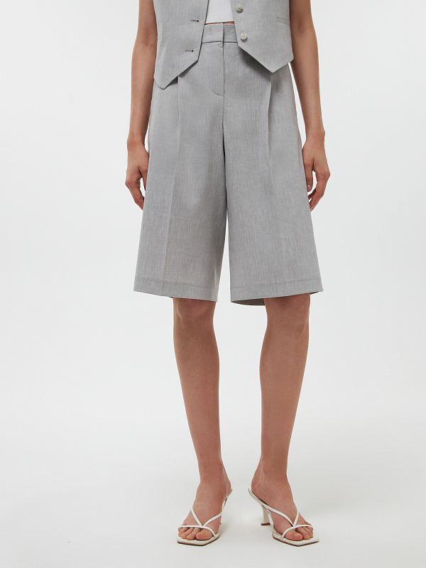 Льняные шорты