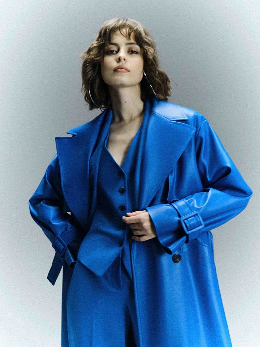 Жилет из костюмной ткани : фото №7