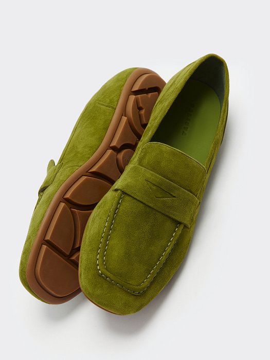 Мокасины из натуральной замши: фото №3