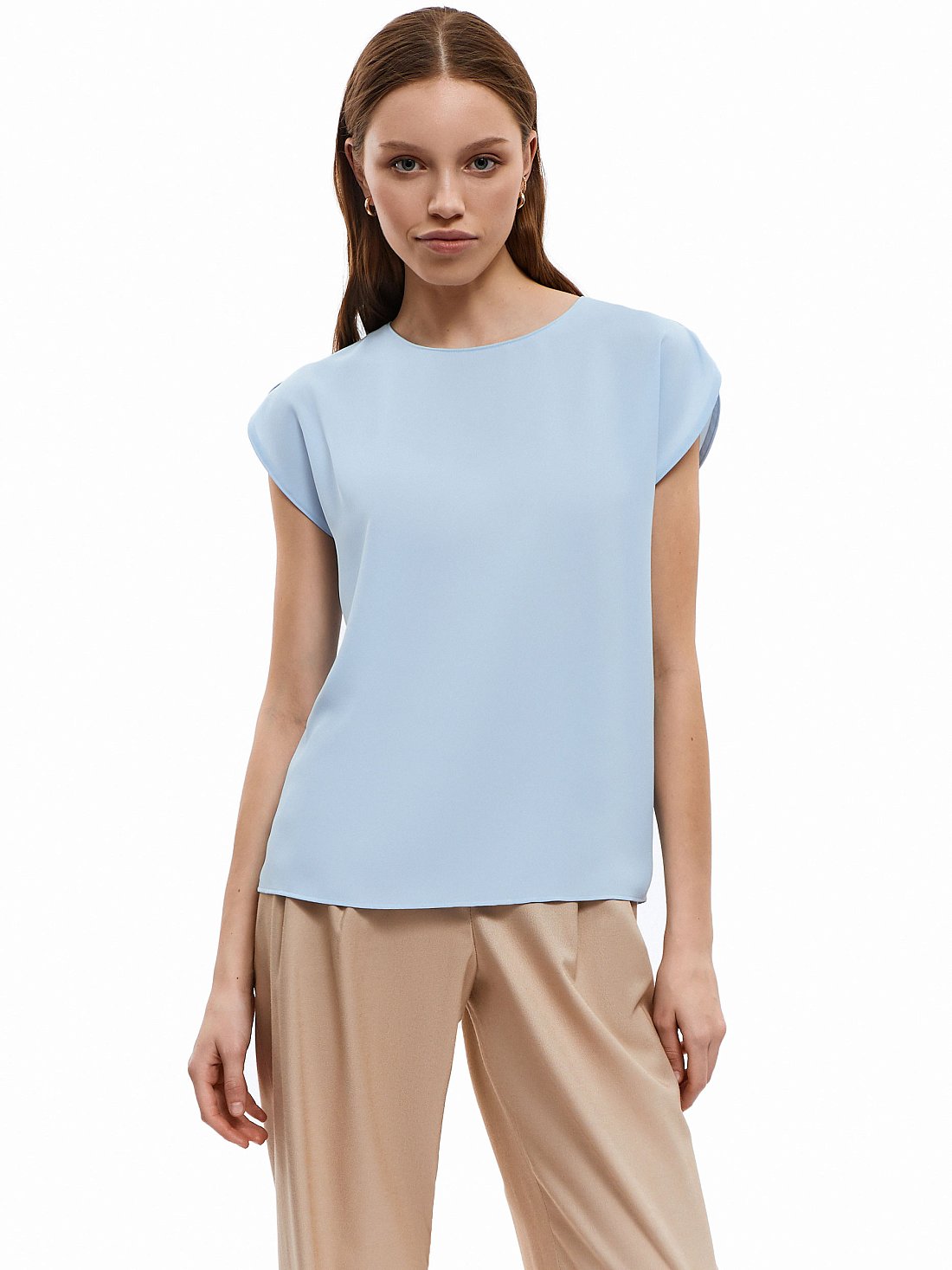 Топ из струящейся ткани: фото №1