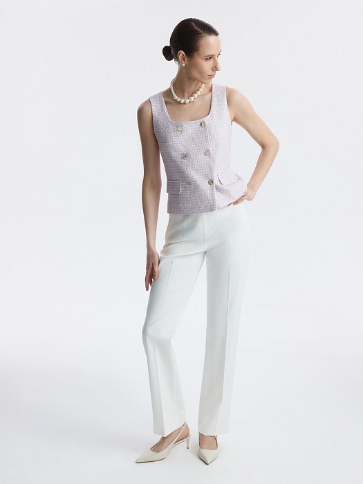 Жилет из твида: фото №6