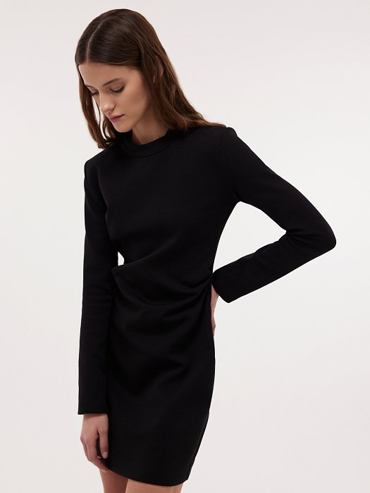 Трикотажное платье из хлопка: фото №2