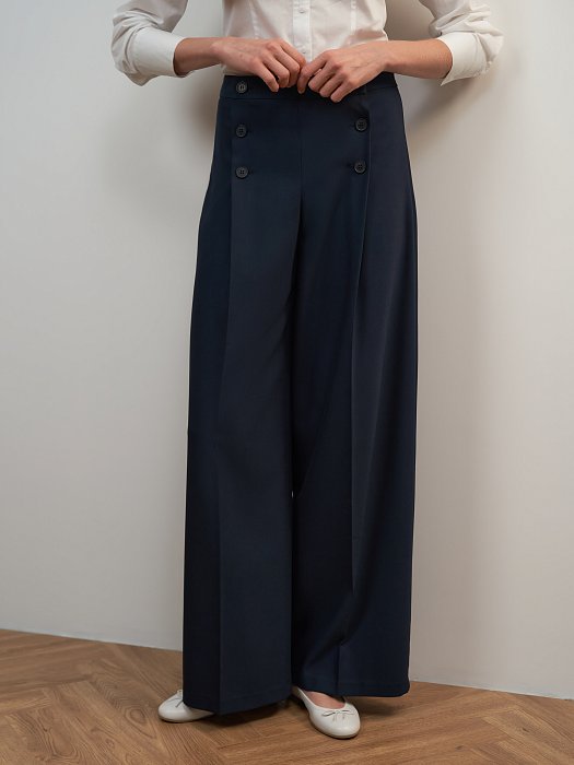 Брюки с высокой посадкой: фото №3