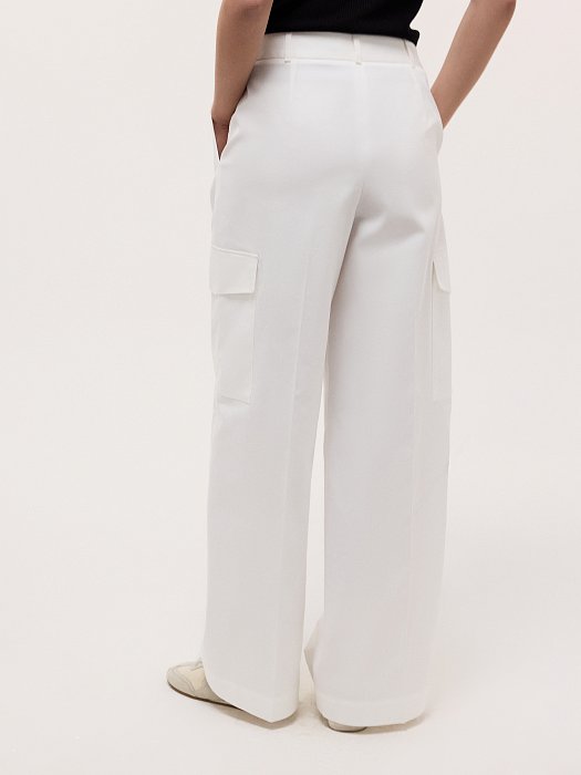 Брюки-карго из хлопка: фото №4