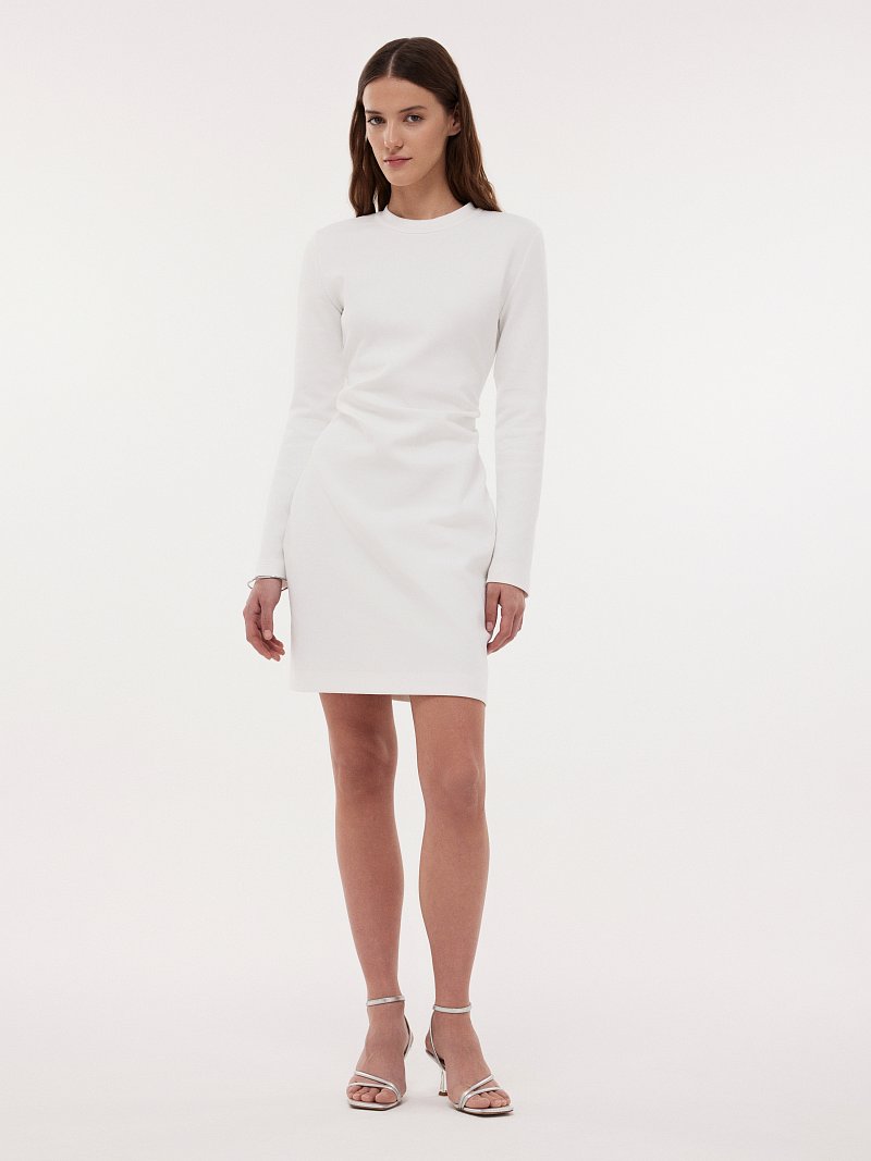 Трикотажное платье из хлопка