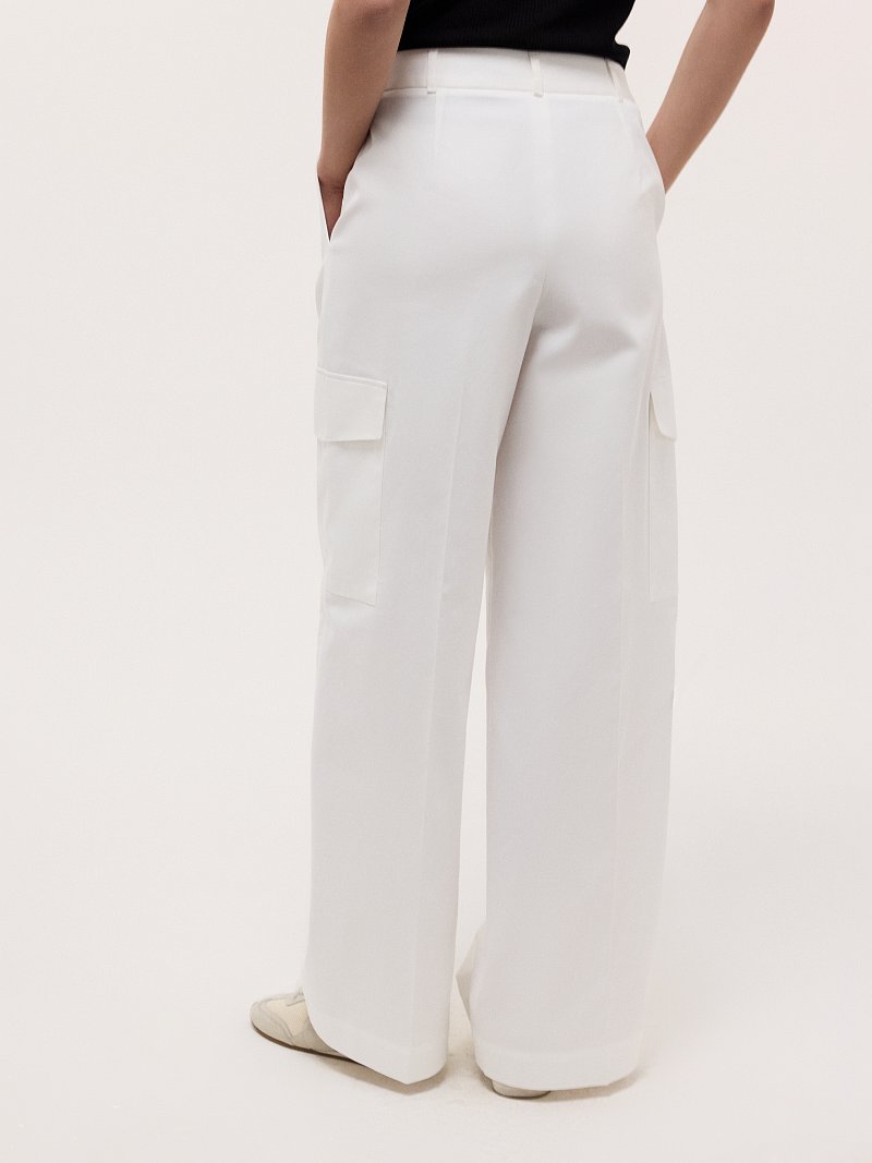 Брюки-карго из хлопка