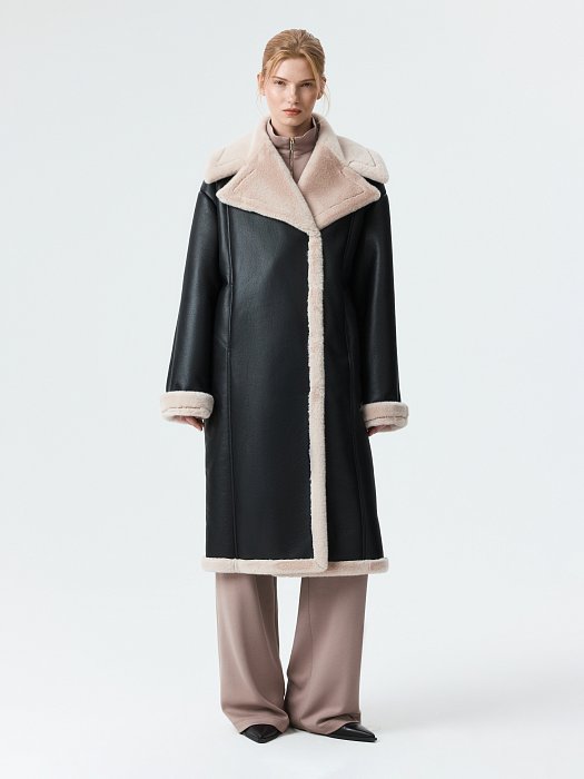 Дубленка из искусственной кожи: фото №7