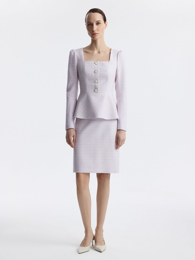 Блуза из твида