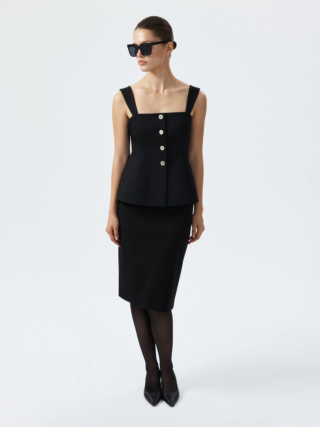 Юбка-карандаш из вискозы: фото №1