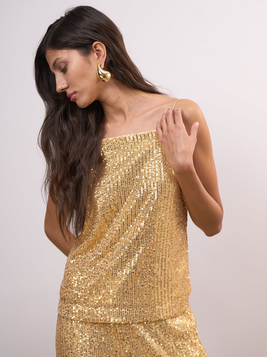 Топ с пайетками: фото №1