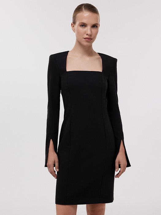 Платье с квадратным вырезом: фото №3