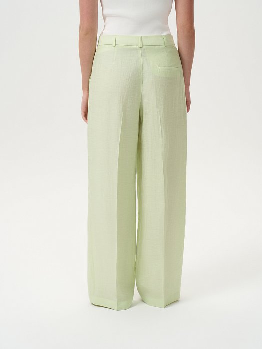 Брюки из конопляной ткани: фото №3