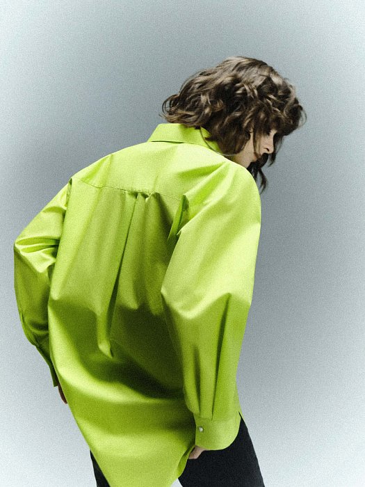 Удлиненная рубашка из хлопка: фото №6