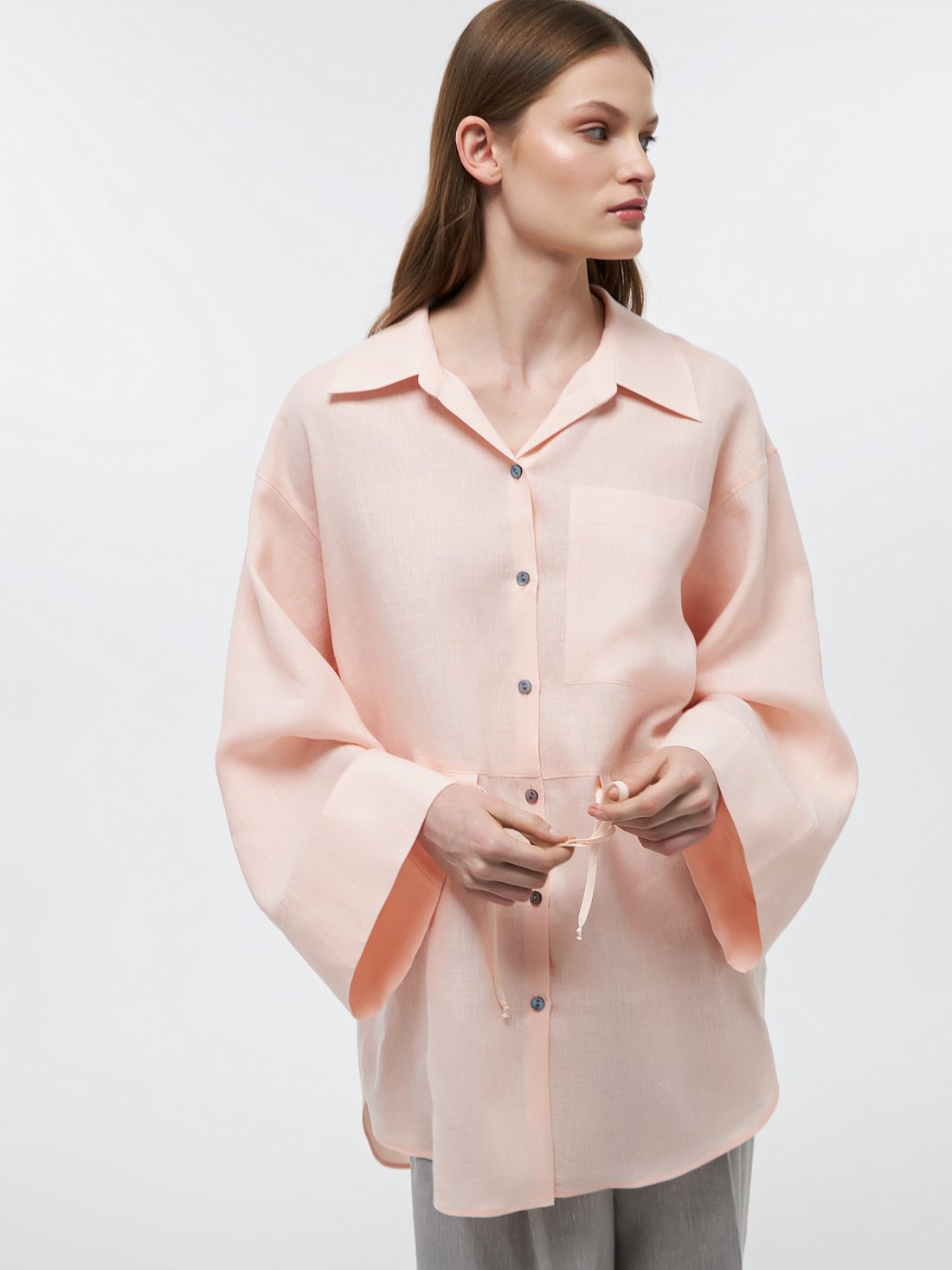 Свободная блуза на кулиске: фото №1