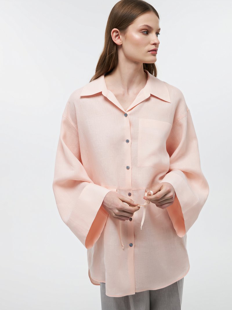 Свободная блуза на кулиске