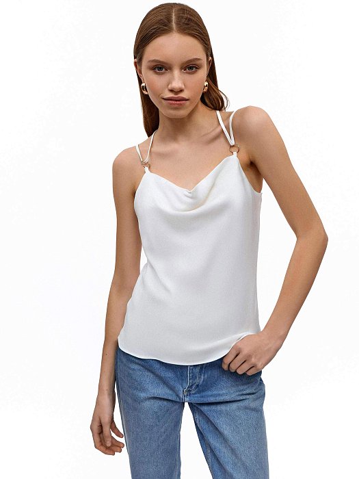 Топ из струящейся ткани : фото №3