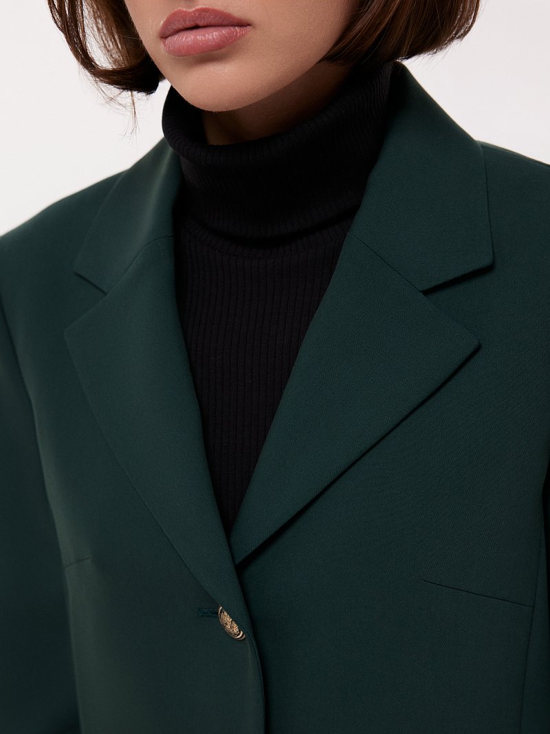 Жакет укороченного кроя