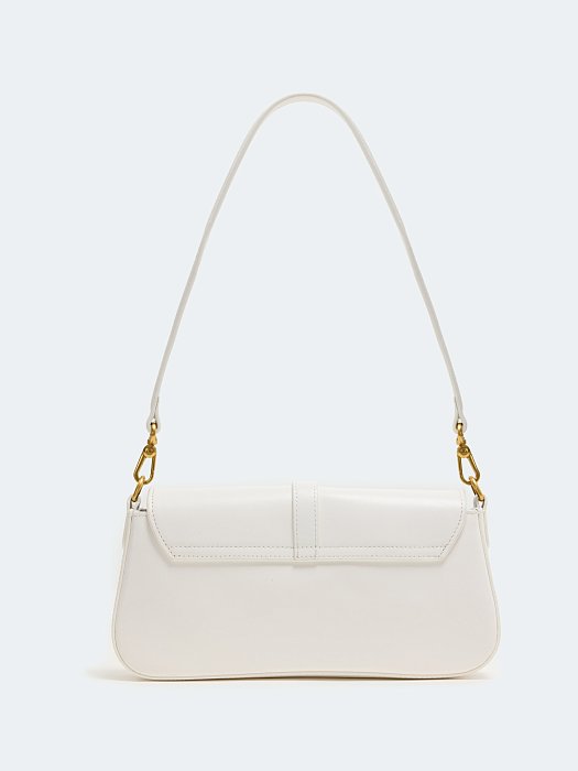 Сумка-багет из натуральной кожи: фото №5