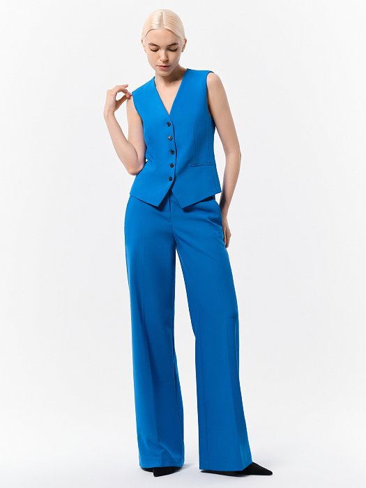 Жилет из костюмной ткани : фото №2