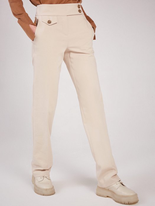 Брюки со средней посадкой: фото №2