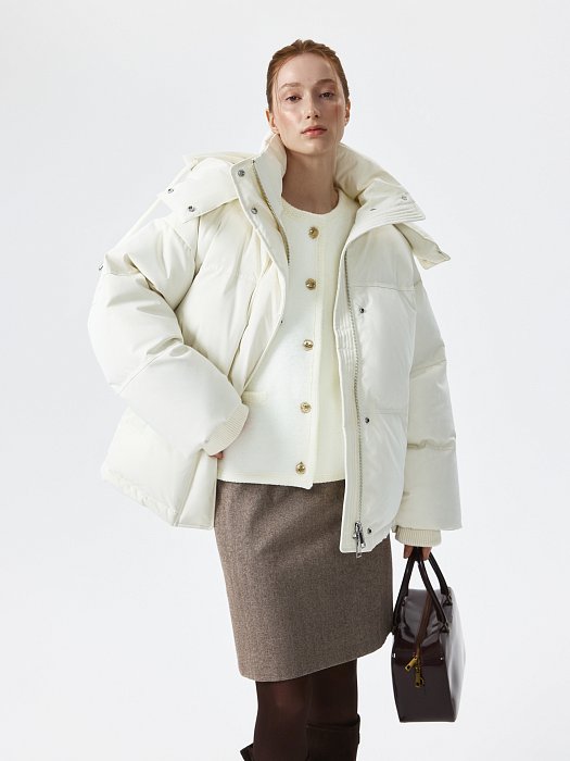 Пуховик оверсайз: фото №2