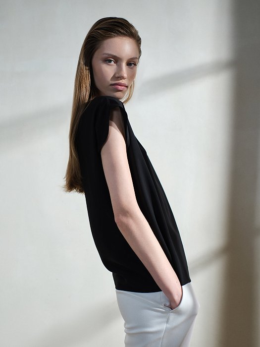 Топ из струящейся ткани: фото №4