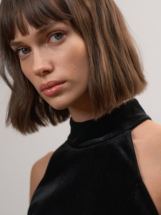 Бархатное платье: фото №6