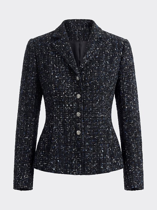 Твидовый жакет с хлопком: фото №8