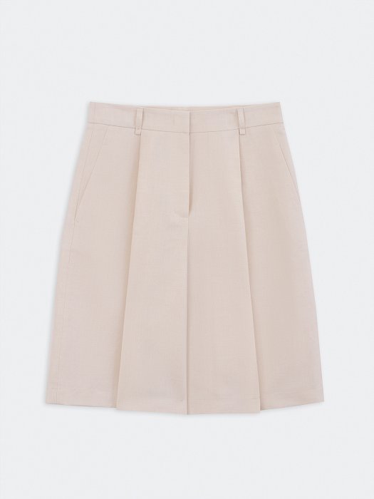 Шорты из смесового льна: фото №6