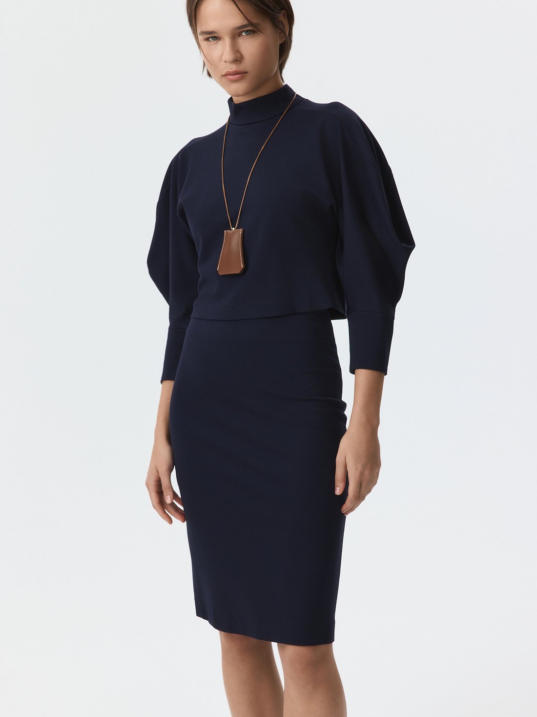 Юбка-карандаш из трикотажа: фото №1