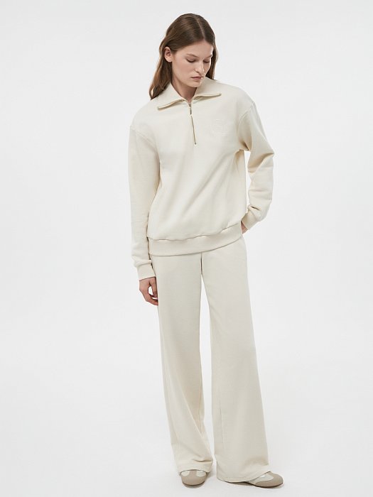 Свитшот с воротником на молнии: фото №5