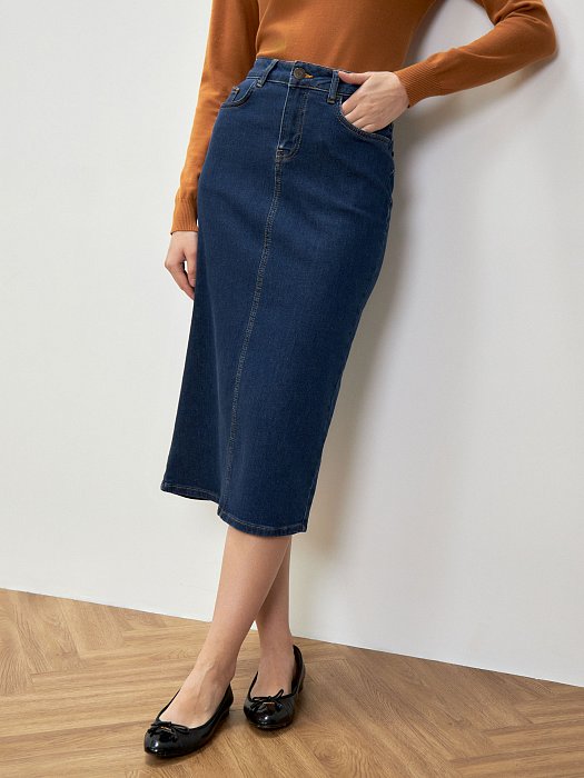 Джинсовая юбка: фото №3