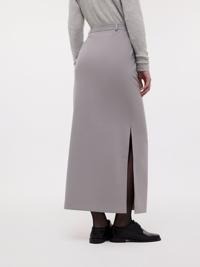 Юбка-макси с разрезами