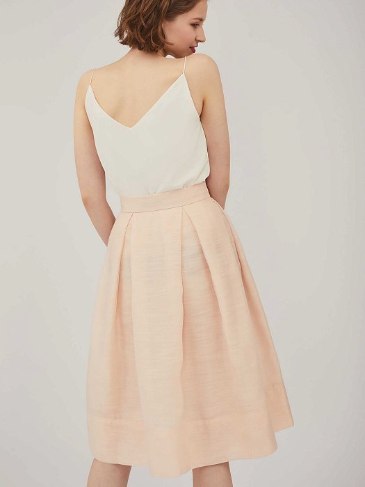 Пышная юбка из двойной оргазны: фото №3