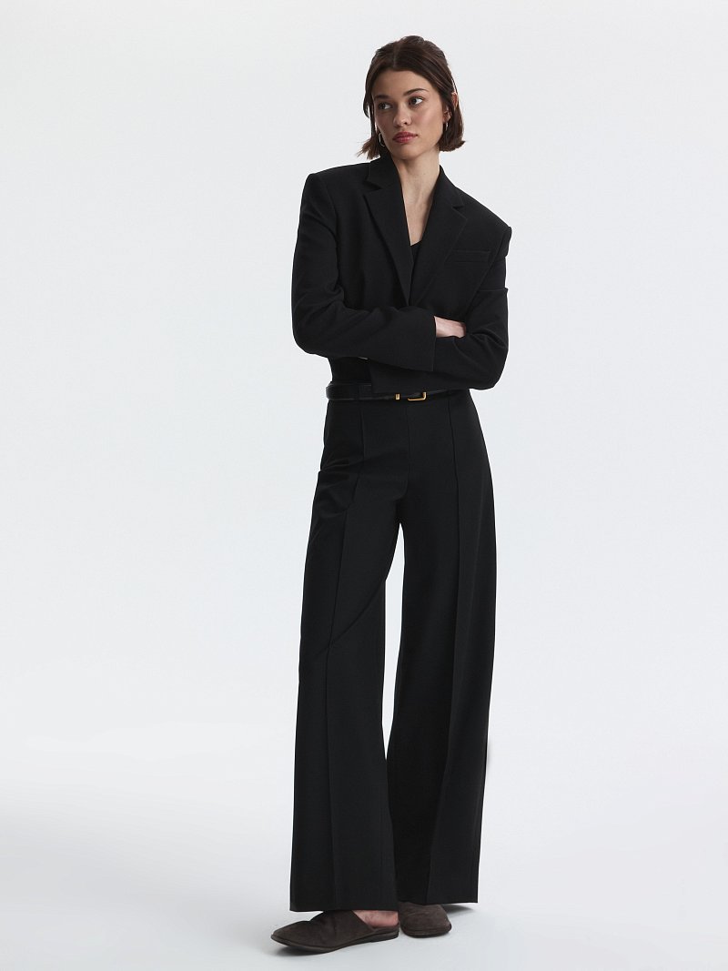 Брюки свободного кроя